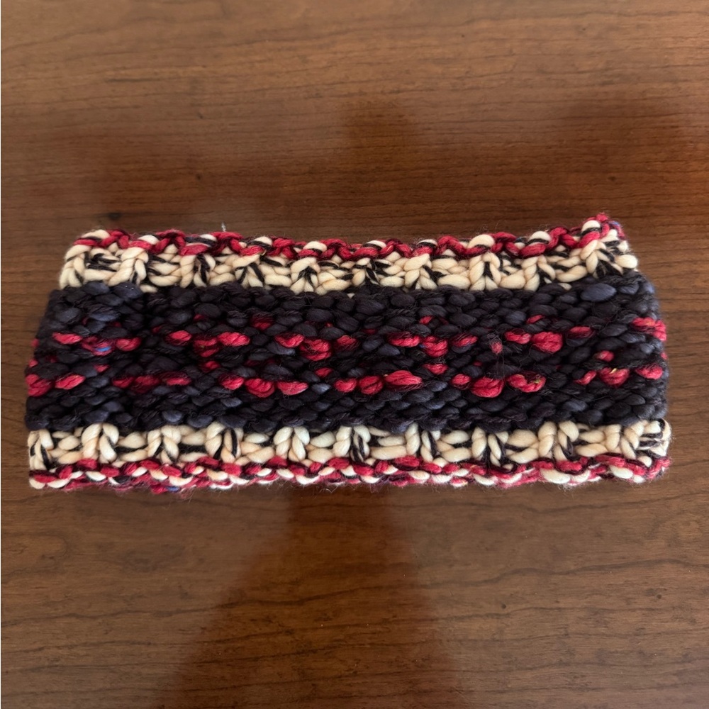 NWT Lana Vosk Handcrafted Multicolor Knit Headband